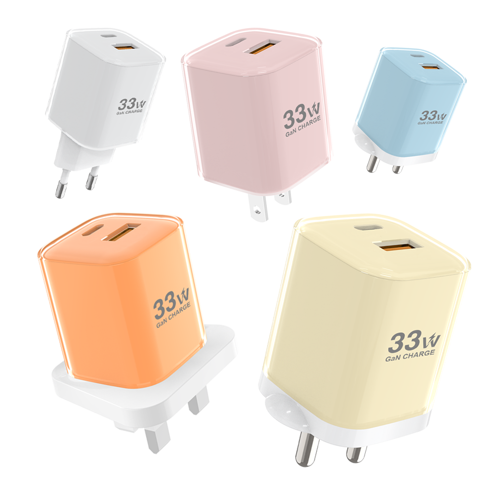 TL1074 33W A+C Cube GaN Charger