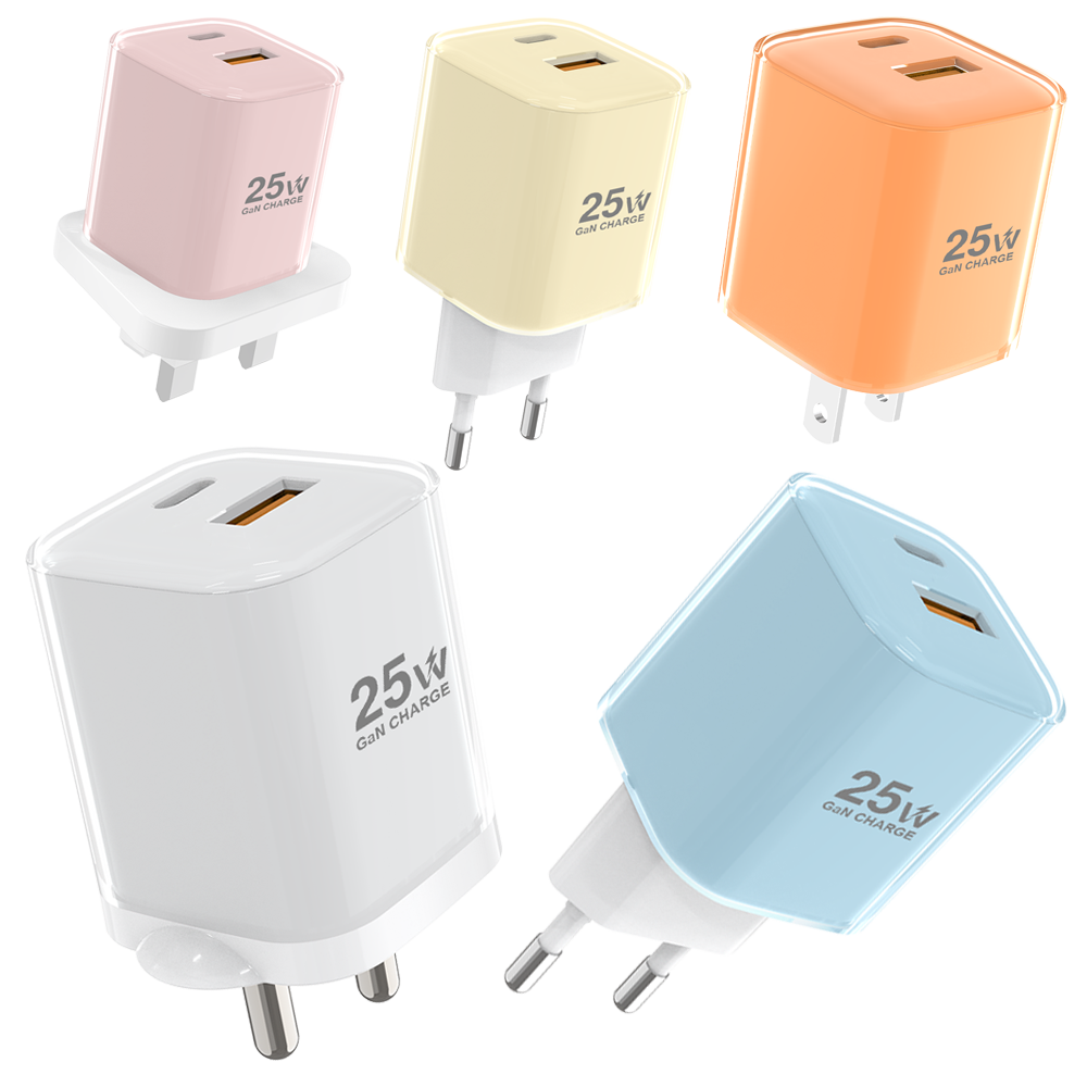 TL1074 25W A+C Cube GaN Charger